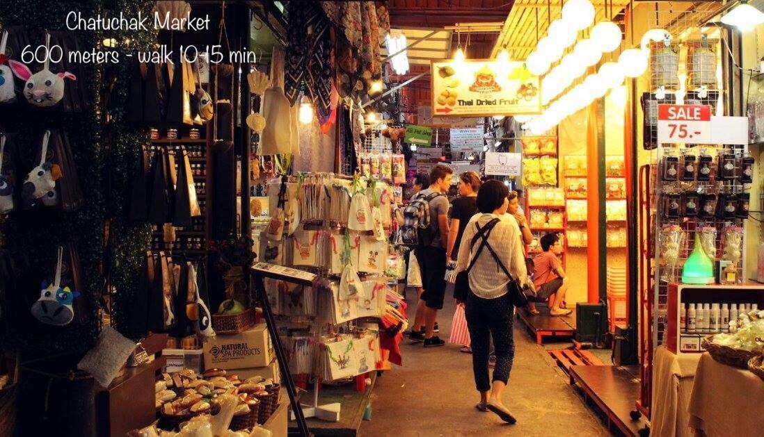 Хостел Yoo Yen Pen Sook Бангкок Экстерьер фото